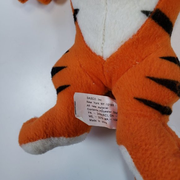 Tony the Tiger Vintage 1997 10" Plush Stuffed Animal Frosted Flakes EXCELLENT!!! - Picture 4 of 5